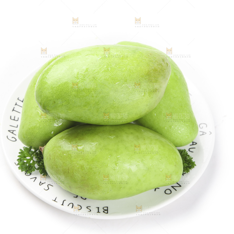 一盘酸脆青芒果