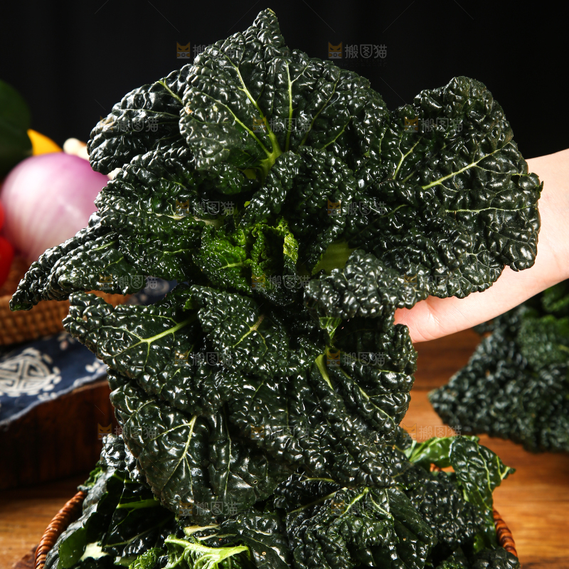 手里拿着泡泡青