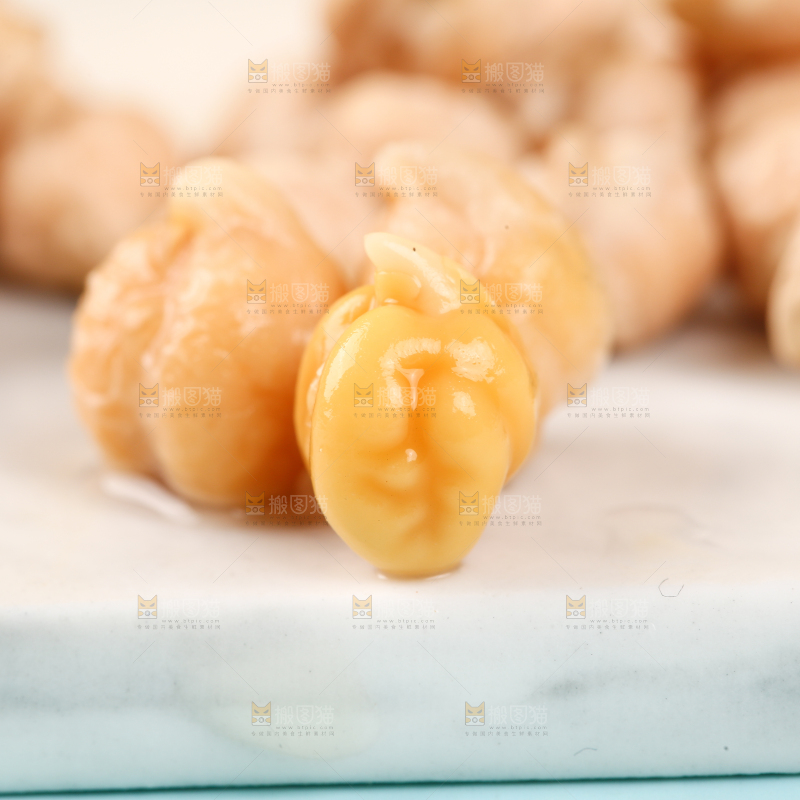 石垫上的鹰嘴豆