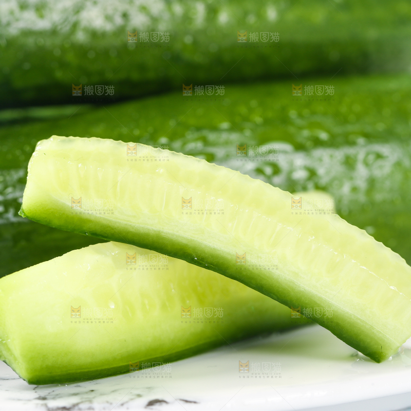 一盘山东水果黄瓜
