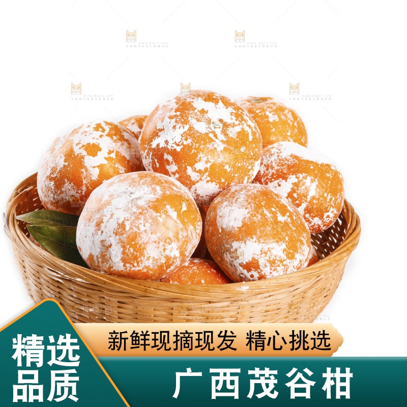 一篮广西茂谷柑