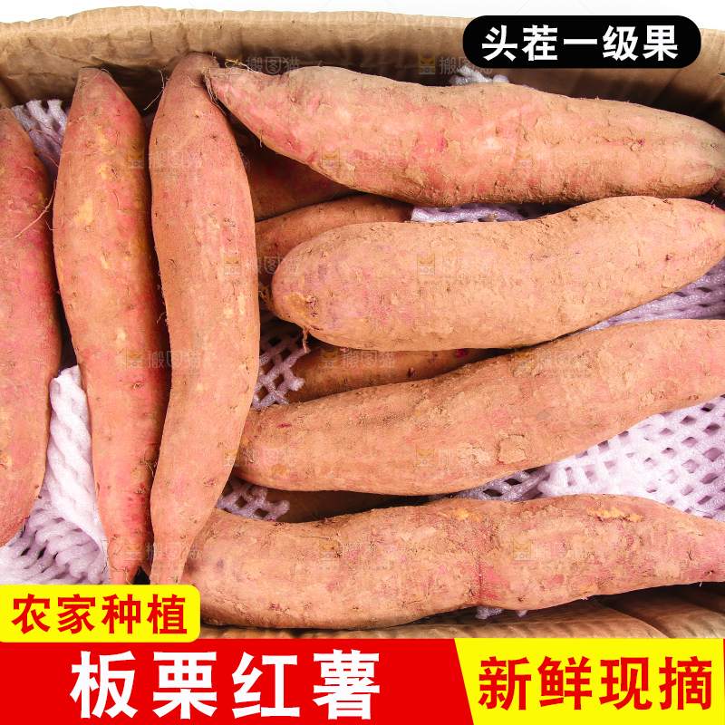 一箱板栗红薯