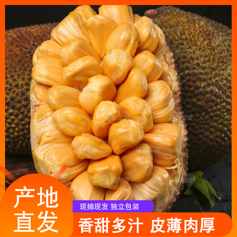 新鲜红肉菠萝蜜果肉