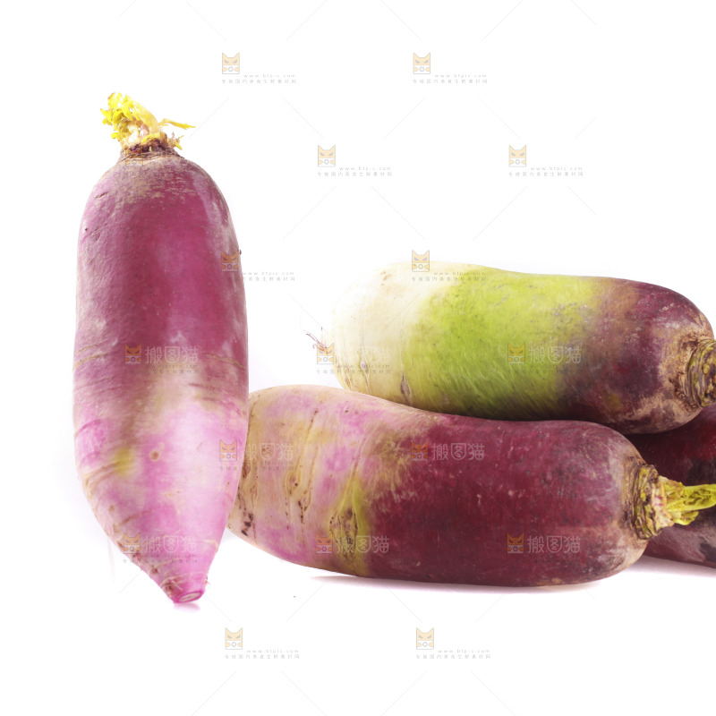 一堆冰淇淋萝卜