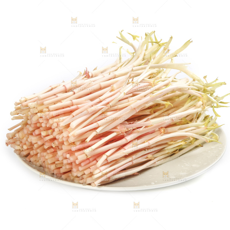 一盘鱼腥草嫩芽