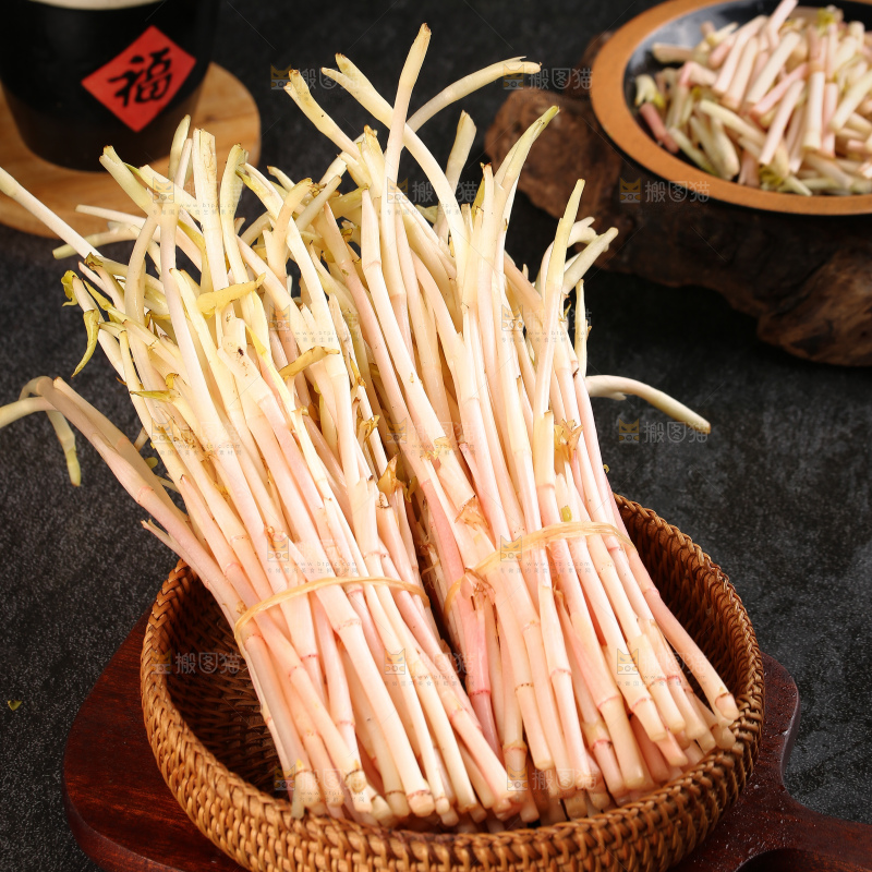 一篮鱼腥草嫩尖