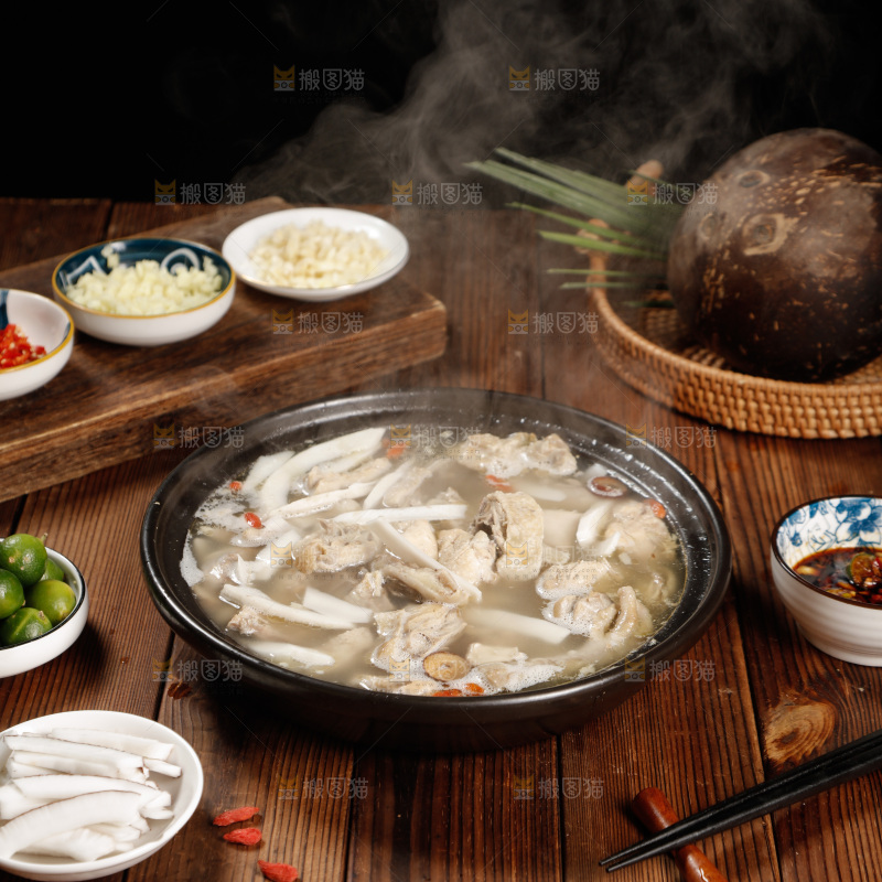 一锅椰子鸡