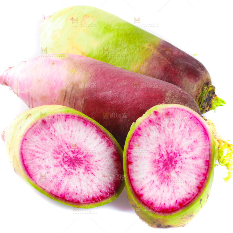 一堆冰淇淋萝卜