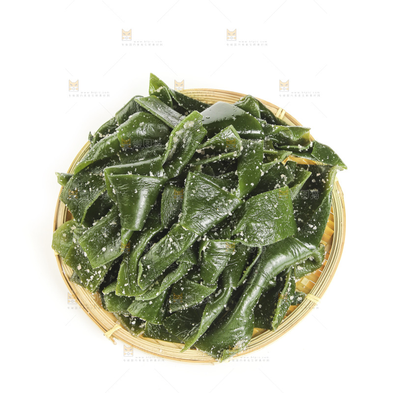 一篮盐渍海带结