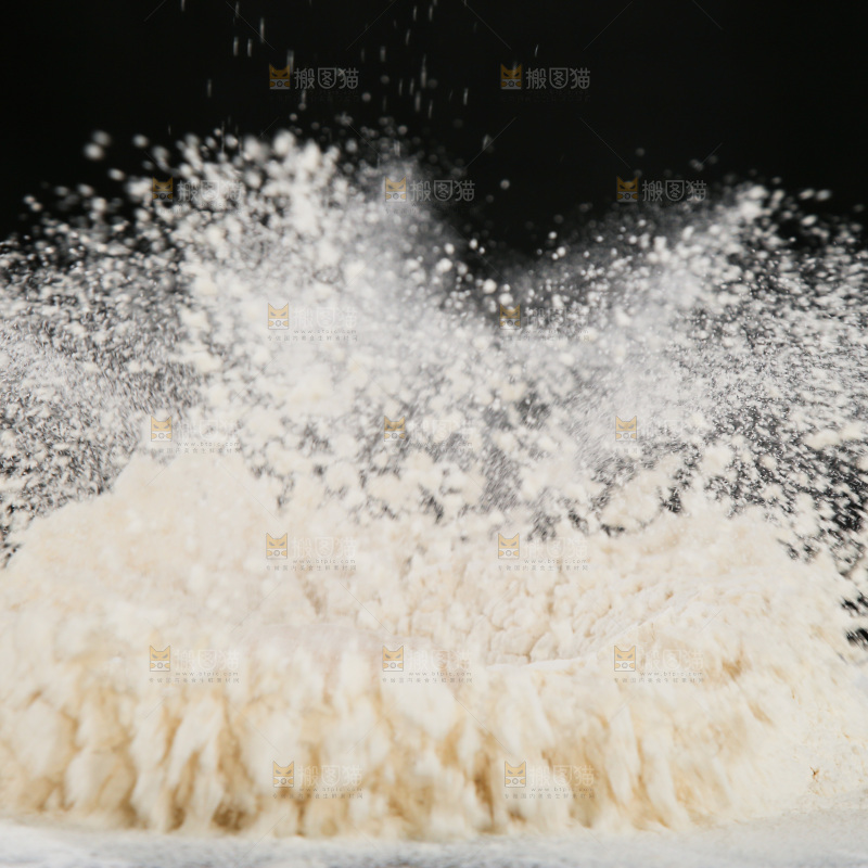 一堆小麦粉
