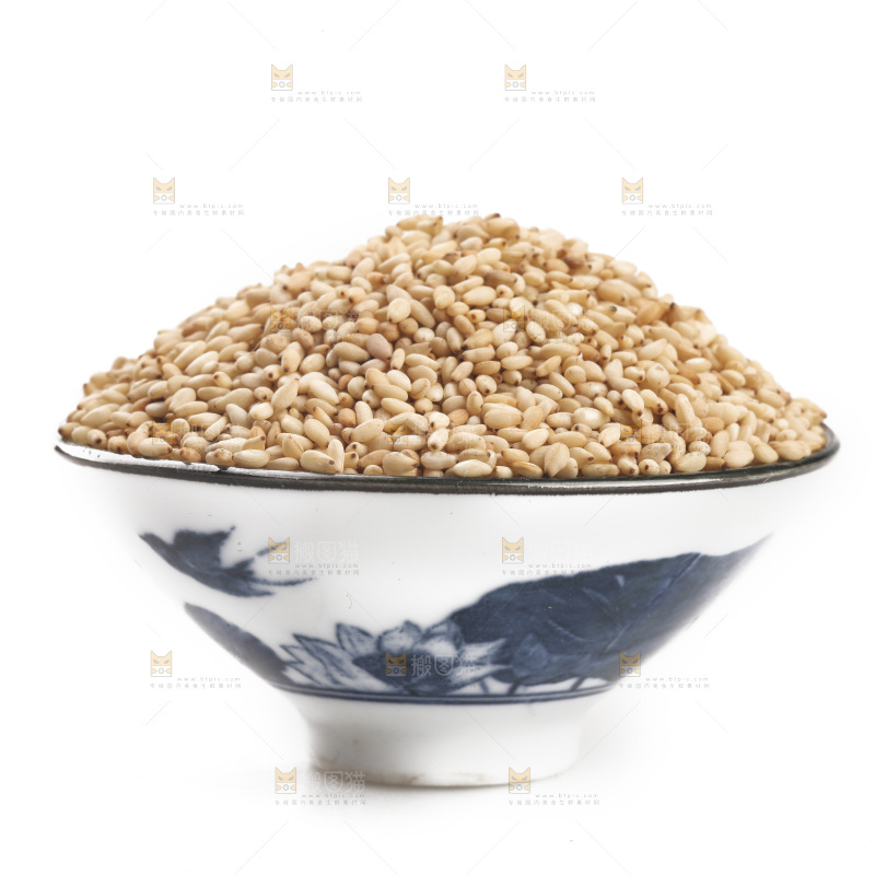 一碗熟白芝麻