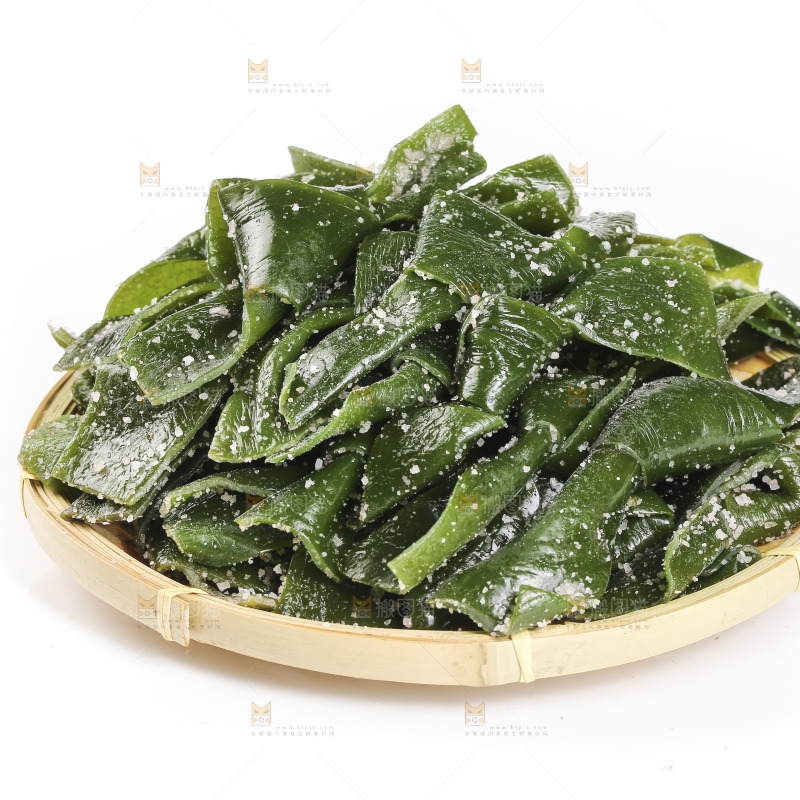 一篮盐渍海带结