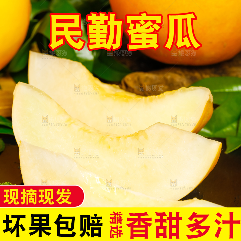 黑底上放着黄金甜瓜