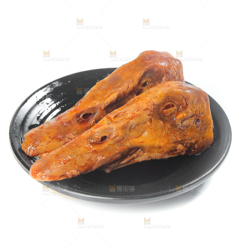 一盘麻辣鸭头