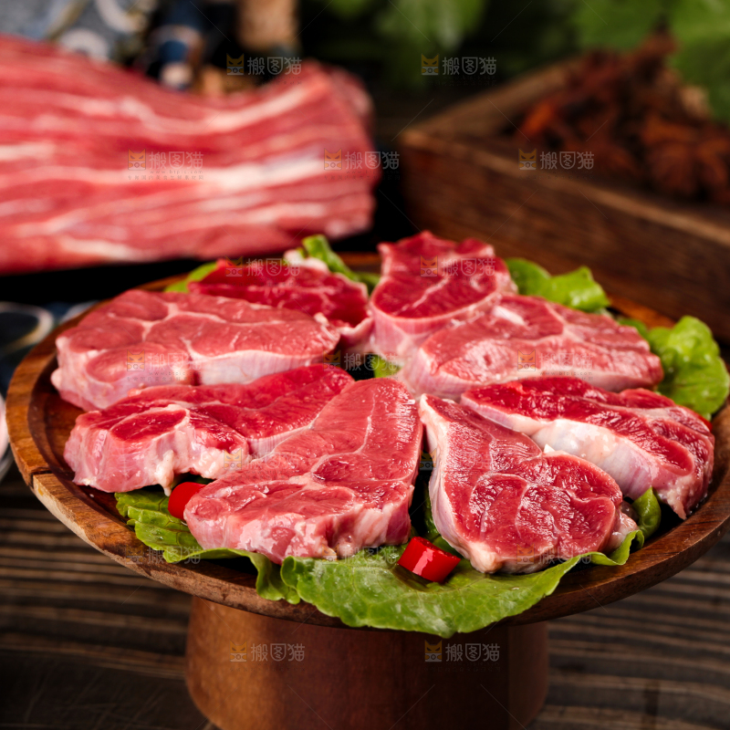 一盘牛腱子肉