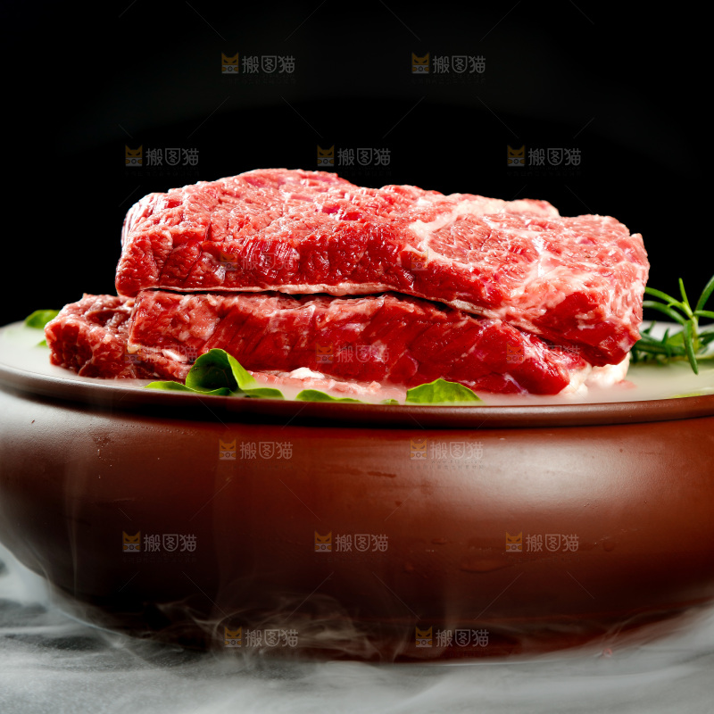 新鲜的牛腩肉