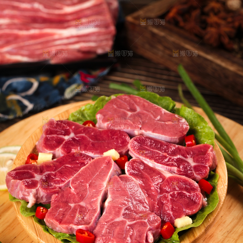 一盘牛腱子肉