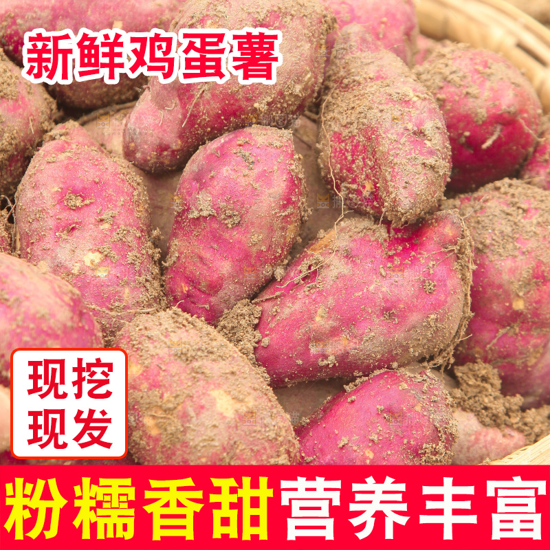 一篮临安鸡蛋薯