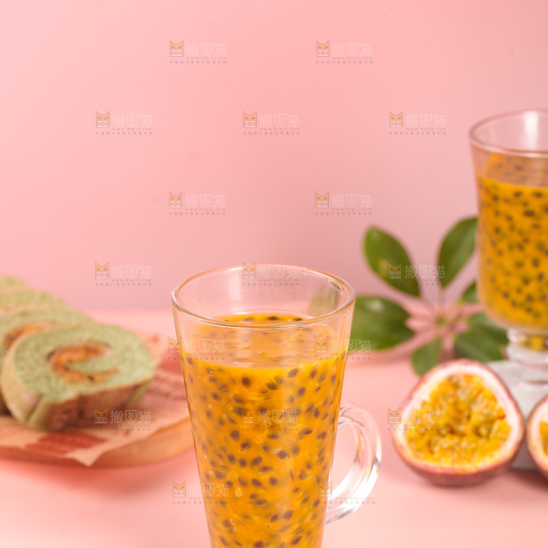 一杯百香果果酱