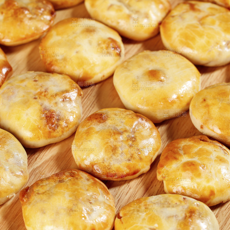 鸡仔饼纹理