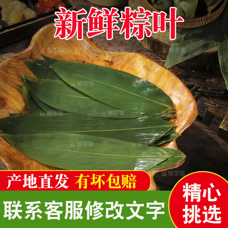 泡着粽子叶