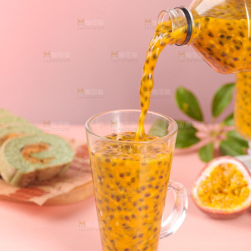一杯百香果果酱