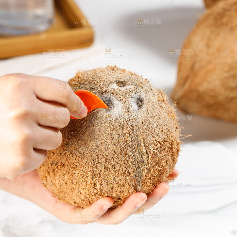 手里开着老椰子