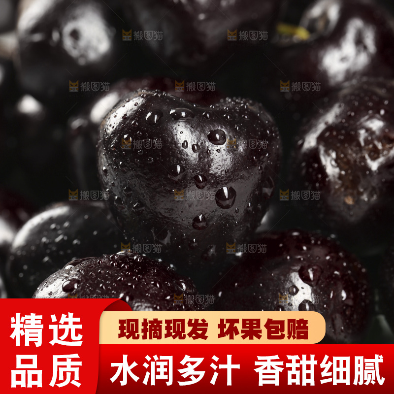 一盘汉源黑珍珠