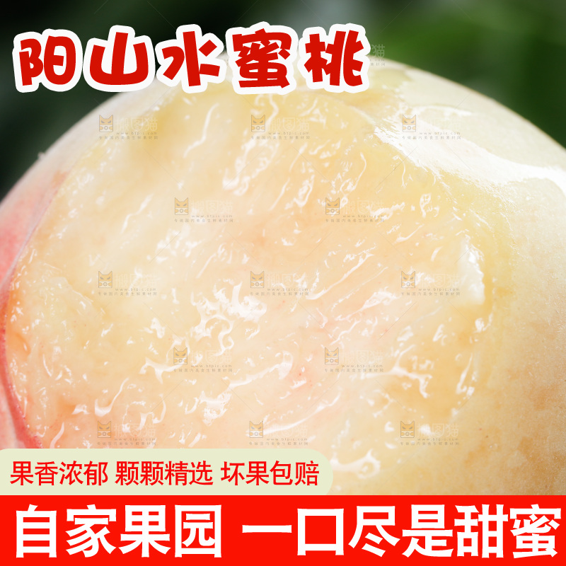 水蜜桃特写