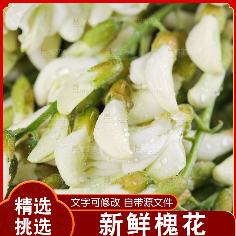 洋槐花纹理