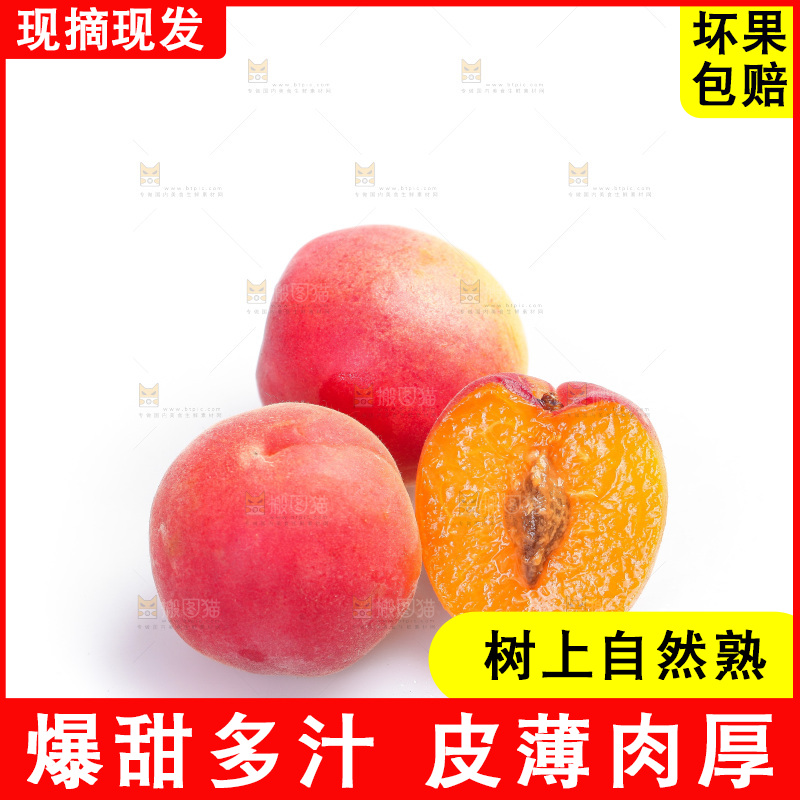 白底上放着小红杏