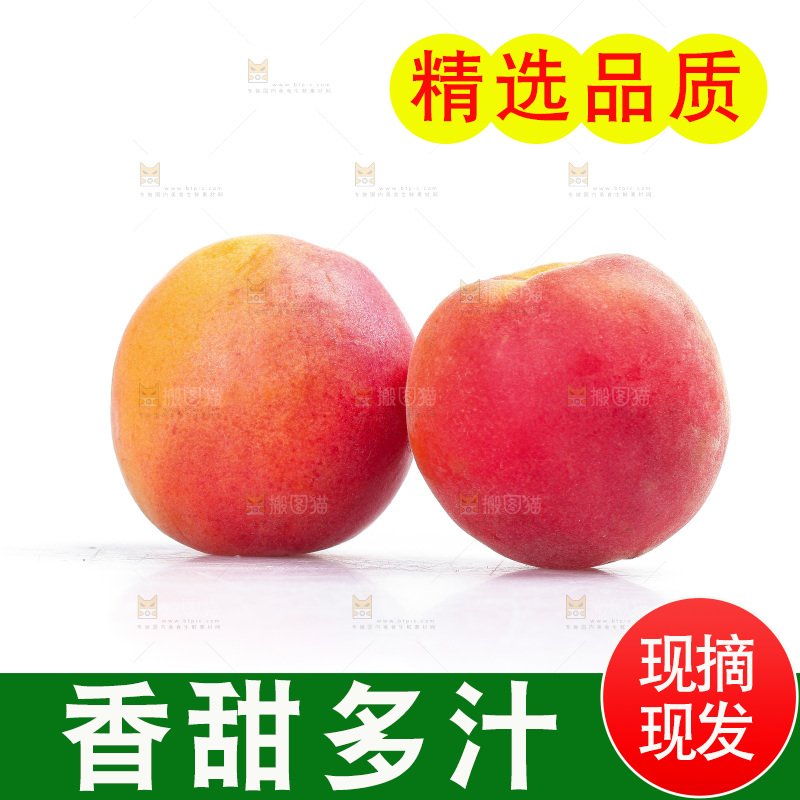 白底上放着小红杏