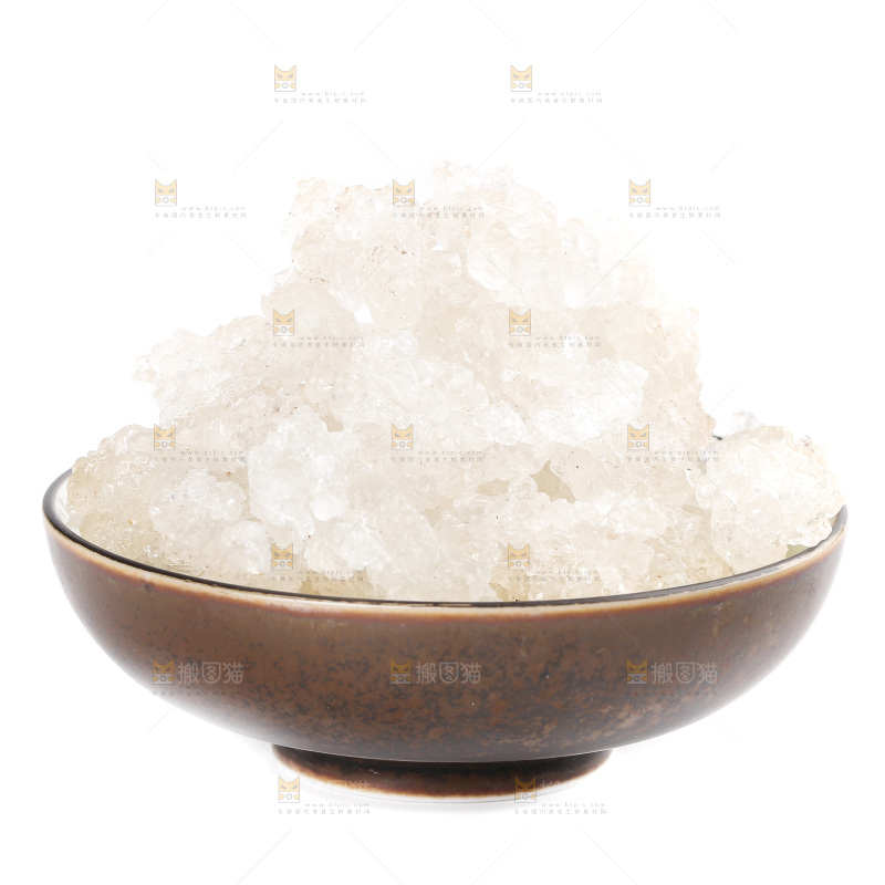 白底上放着一碗雪燕