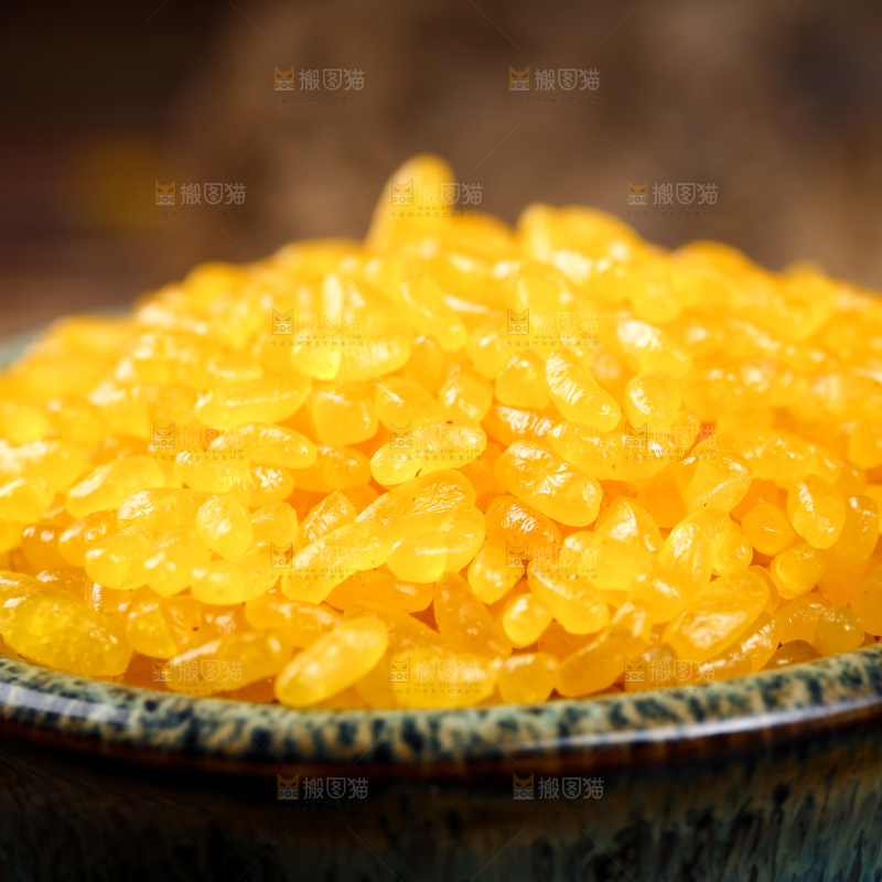一碗黄金米特写