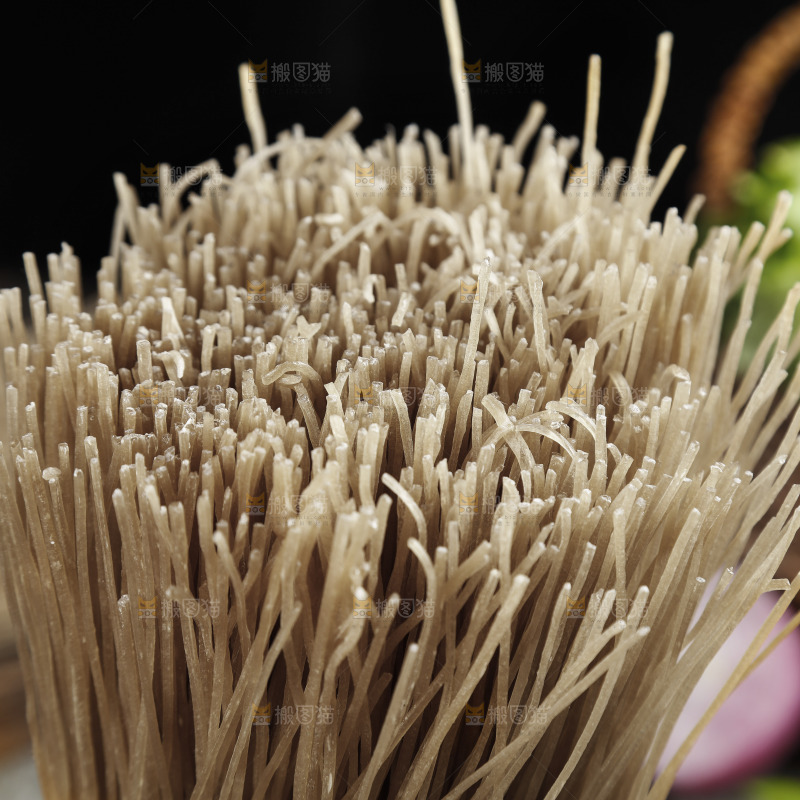 红薯粉特写