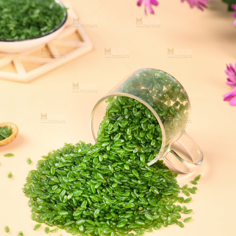 杯子里的绿香米