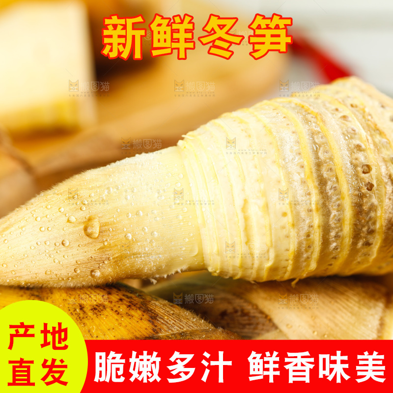 篮子里的冬笋