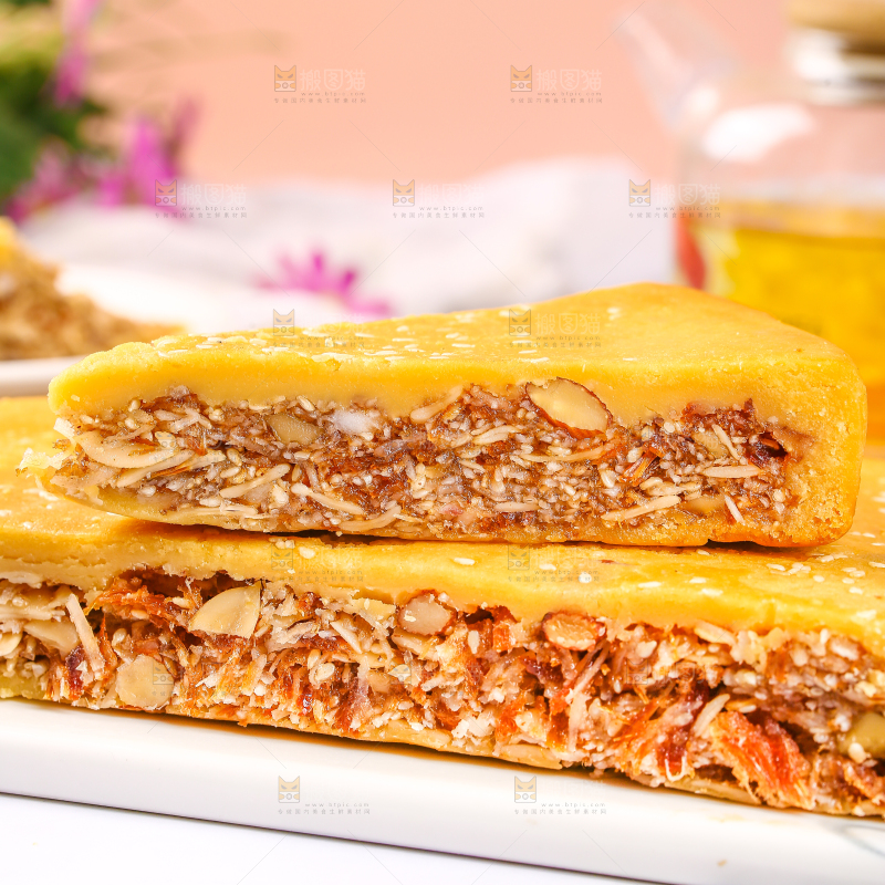 石板上的化州拖罗饼