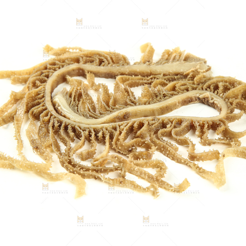 白底上放着毛肚