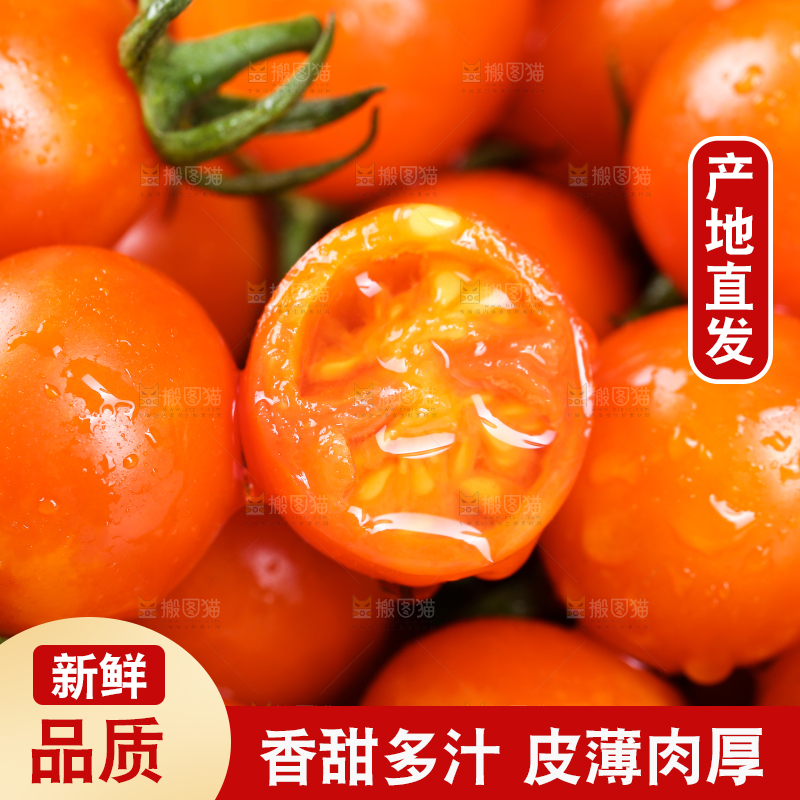 珠珠小番茄纹理