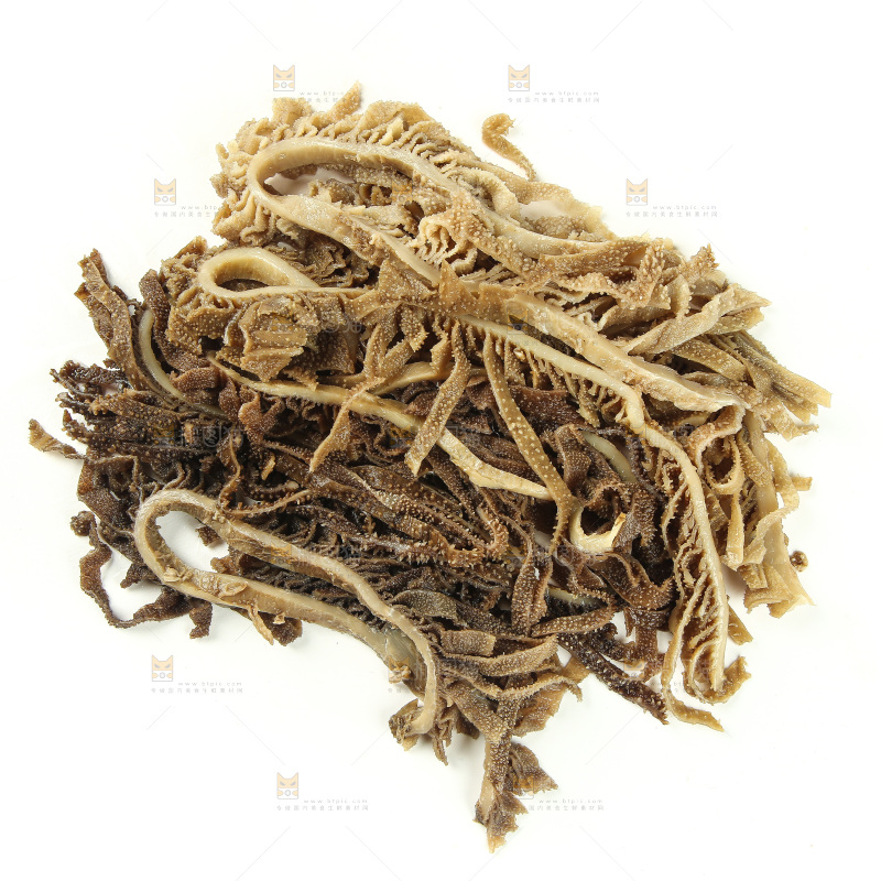 白底上放着毛肚