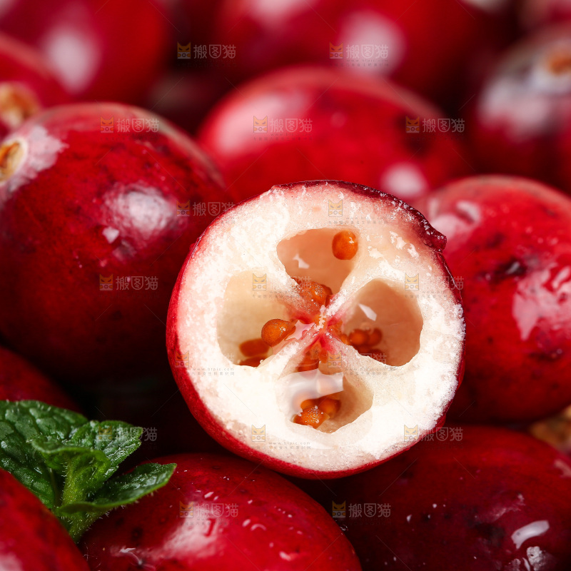 蔓越莓纹理