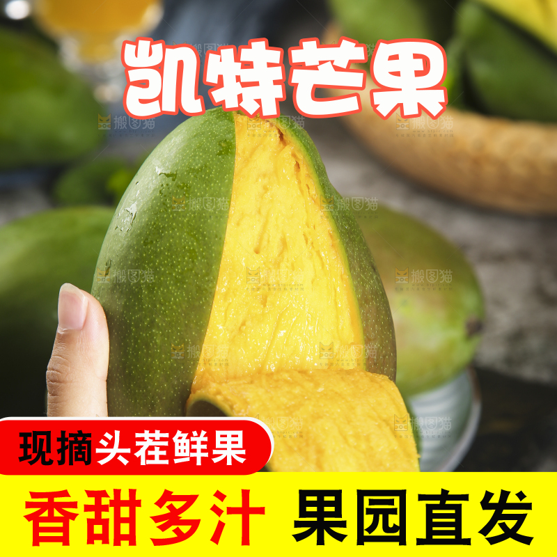 手上正在剥皮的凯特芒