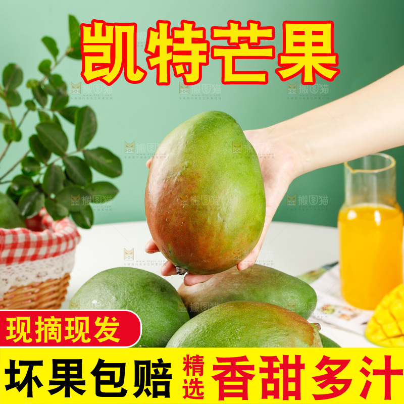 手上拿着凯特芒