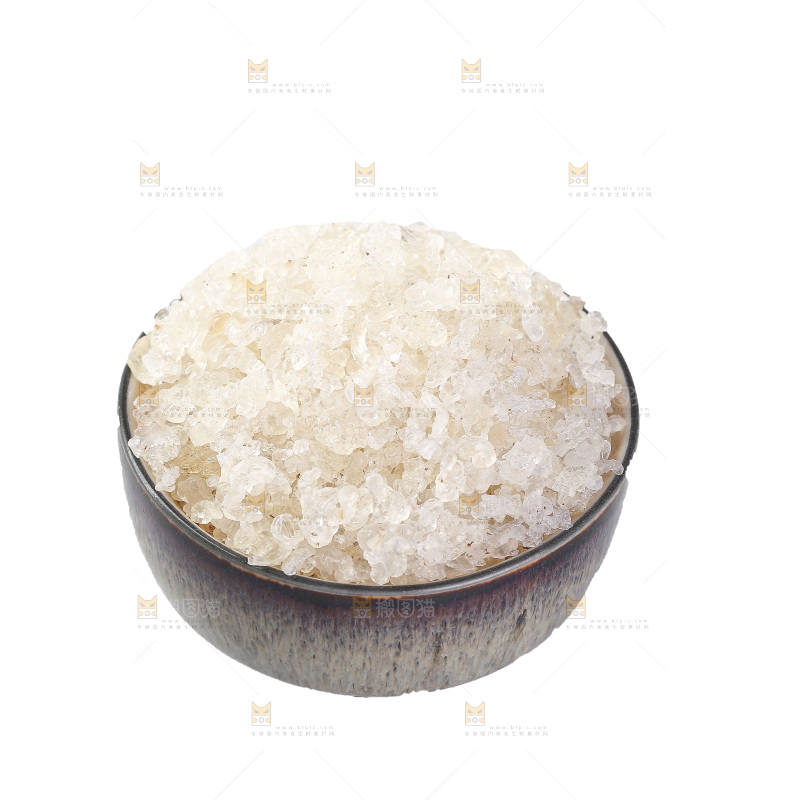白底上放着一碗雪燕