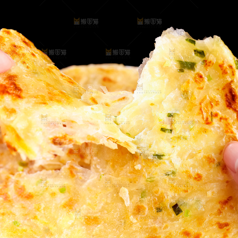 手撕葱油饼