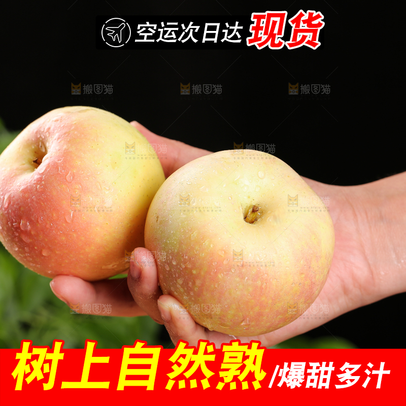 手拿着嘎啦果