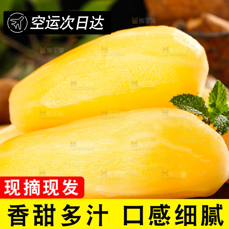 黑石板上的黄心雪莲果