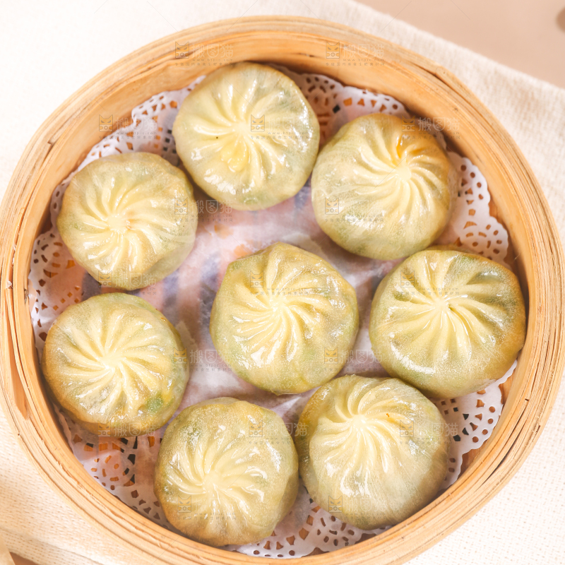 蒸笼里的小包子