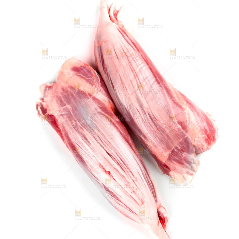 白底上放着牛腱子